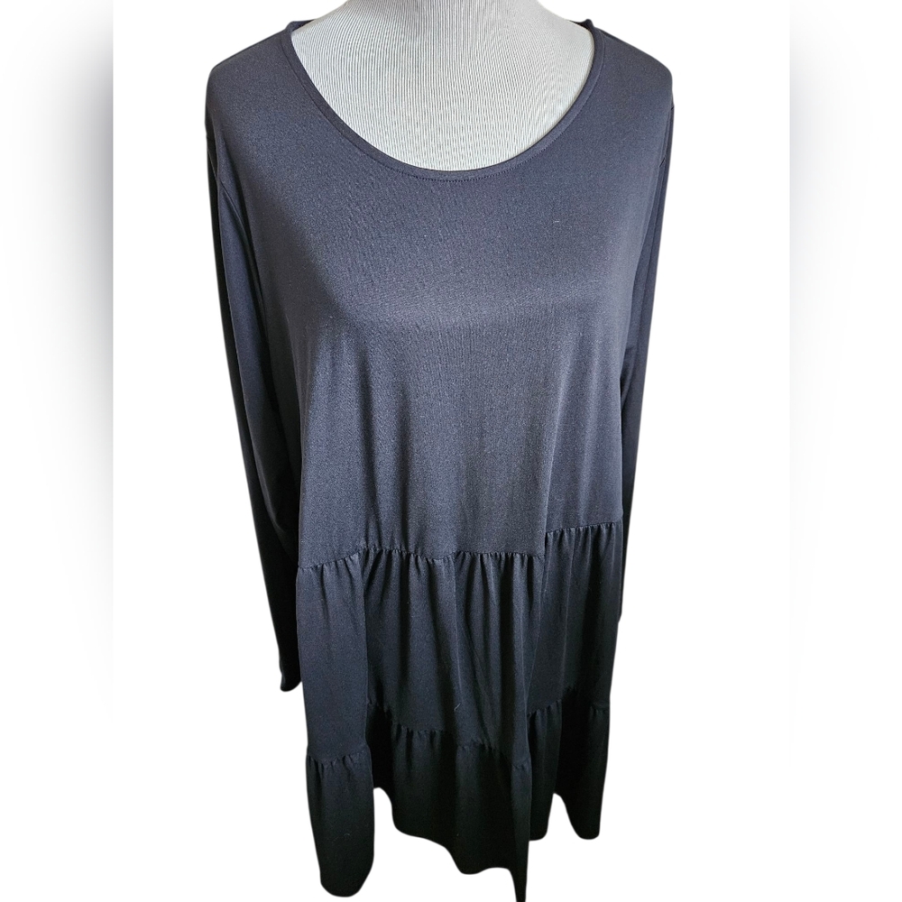 NWT Elegant Black Women's Top Size 3X